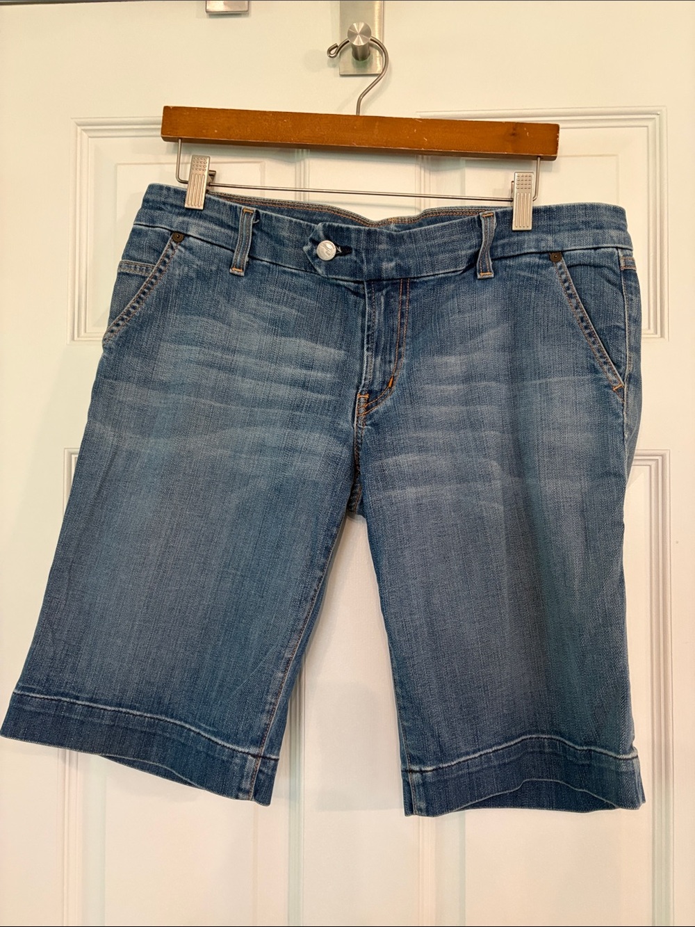 Citizens of Humanity Classic Blue Denim Women's Shorts